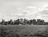 Photo:  New York circa 1901. Manhattan sky